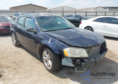 2012 Dodge Avenger Se V6 from USA, damaged, VIN 1C3CDZAG0CN312185